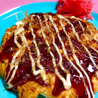 節約ランチ★キャベツ焼き★お好み焼き風